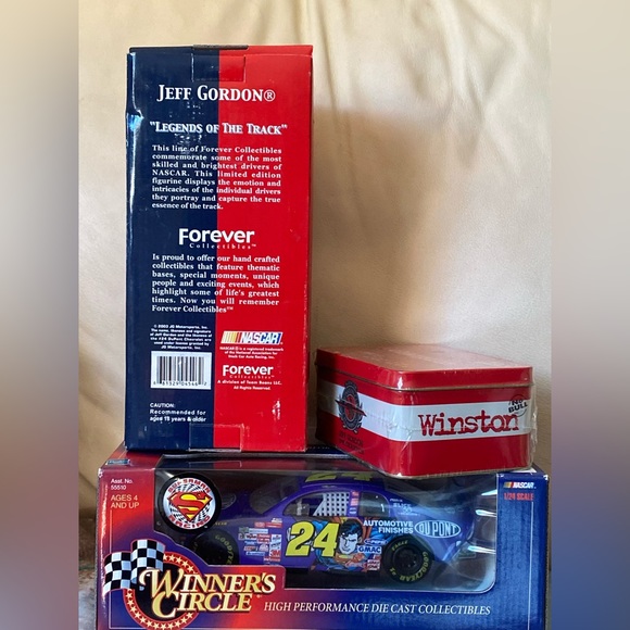 Accessories Nascars No24 Jeff Gordon 199s Memorabilia Bundle Car